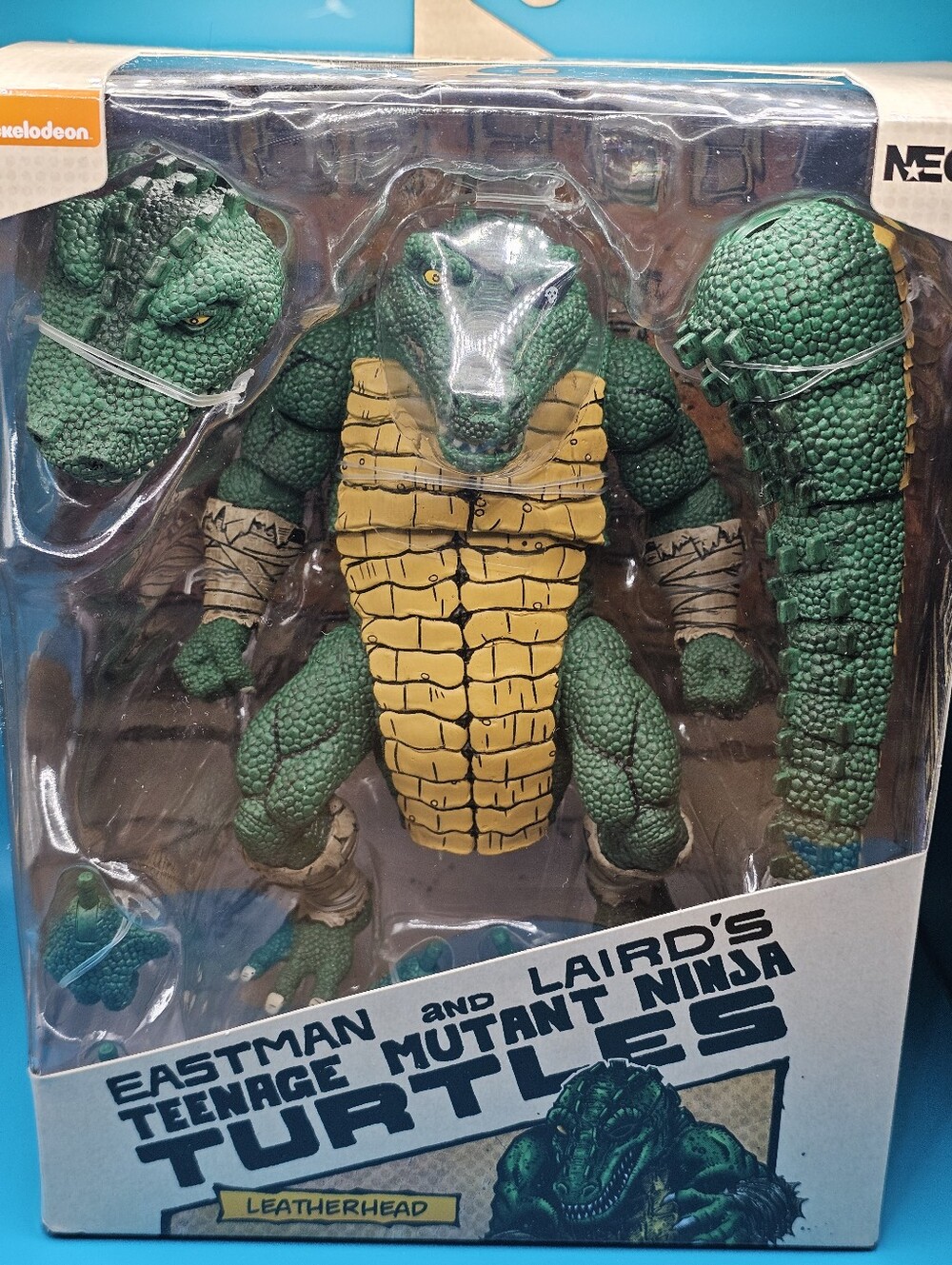 NECA TMNT Leatherhead Deluxe Mirage Comics Action Figure NIB